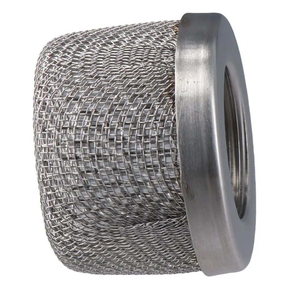 1 inch Thread Stainless Steel Inlet Strainer 1.2 inch Screen Filter Spray Guns Airless Paint Sprayer