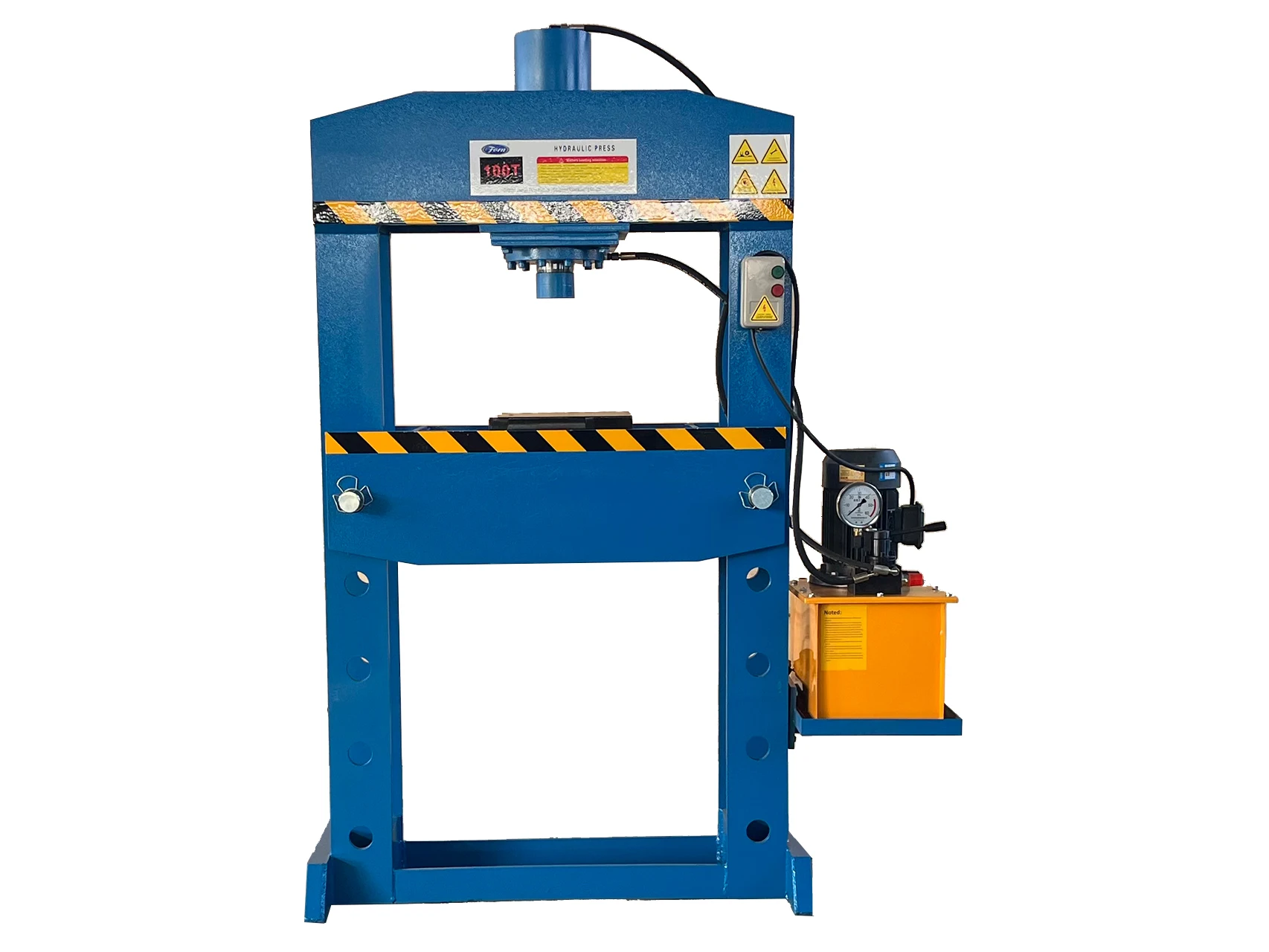 100 Ton Electric H Frame Electric Safety Guarded Pressing Machines Hydraulic Press Machine