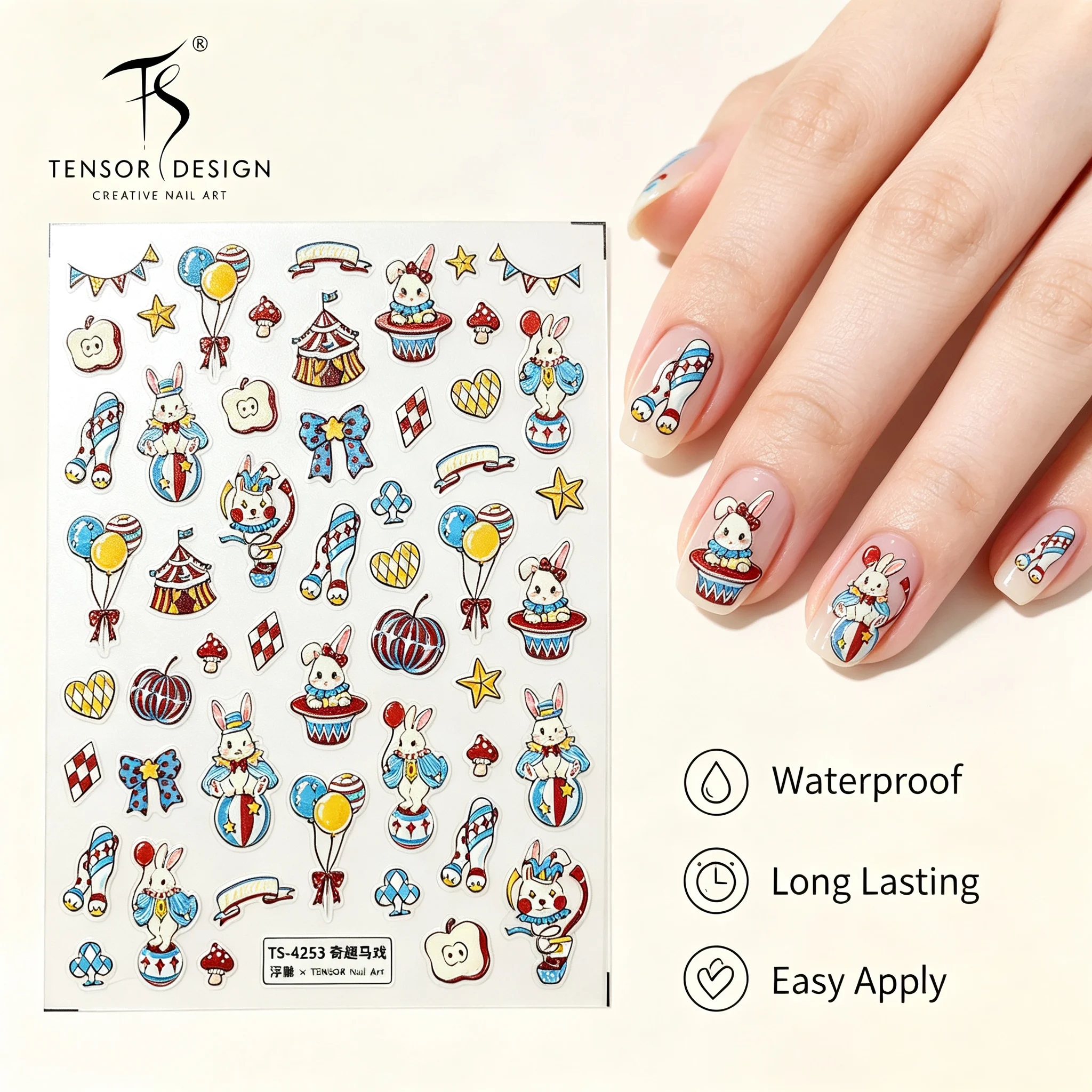 Autocollants pour ongles TENSO - Nail Art Elegan avis et prix