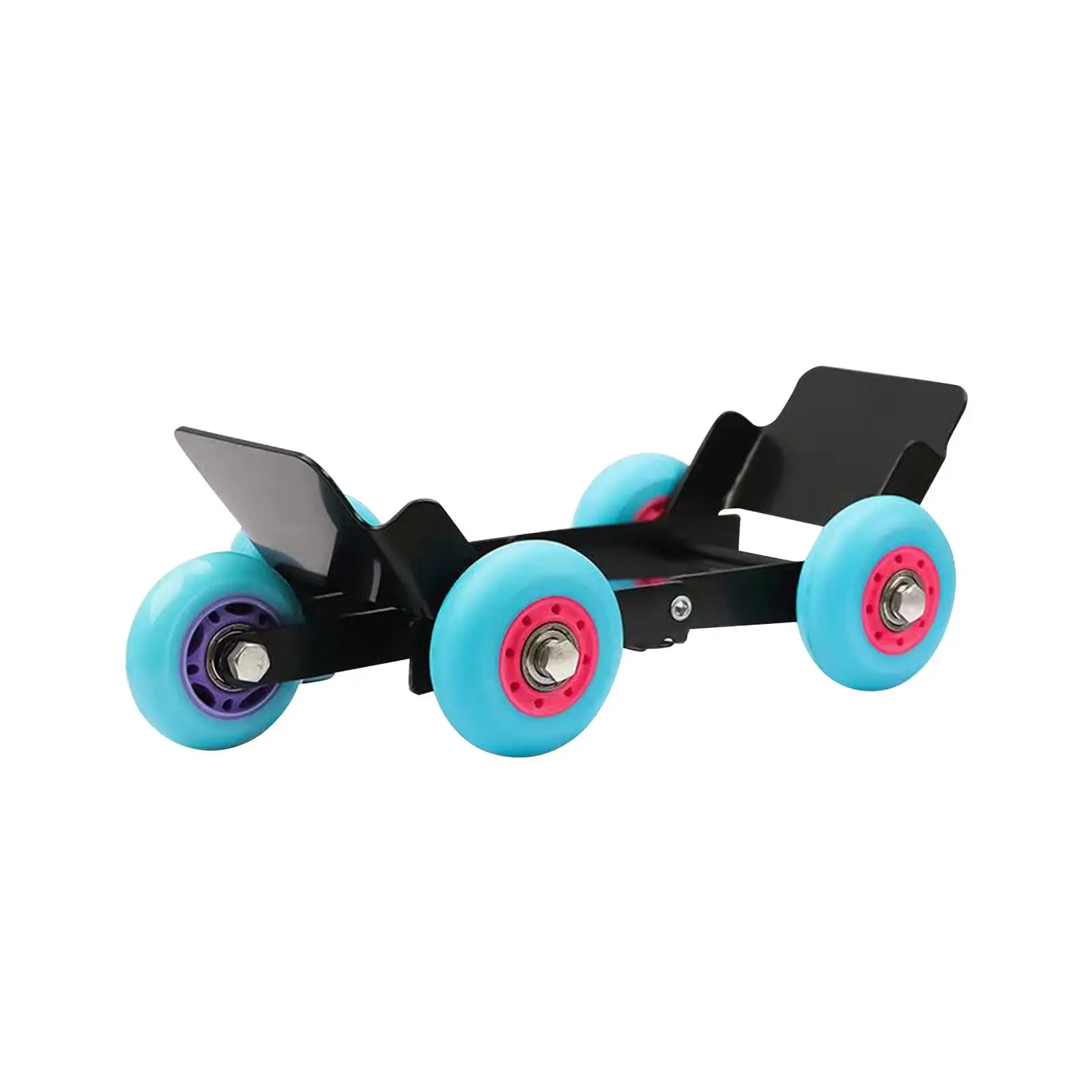 Universal Tricycle Motorcycle Emergency Tire Roller Move Tool Random Tire Color 32x15cm Multifunctional Sturdy with 5 Wheels