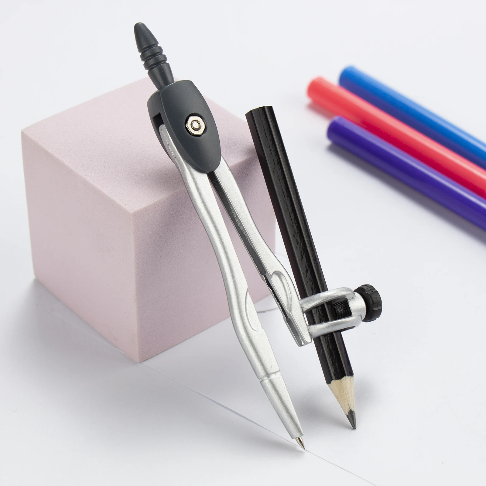 Metal Compass Basic 2‑Piece Se - Compass Geometry Set recension och pris