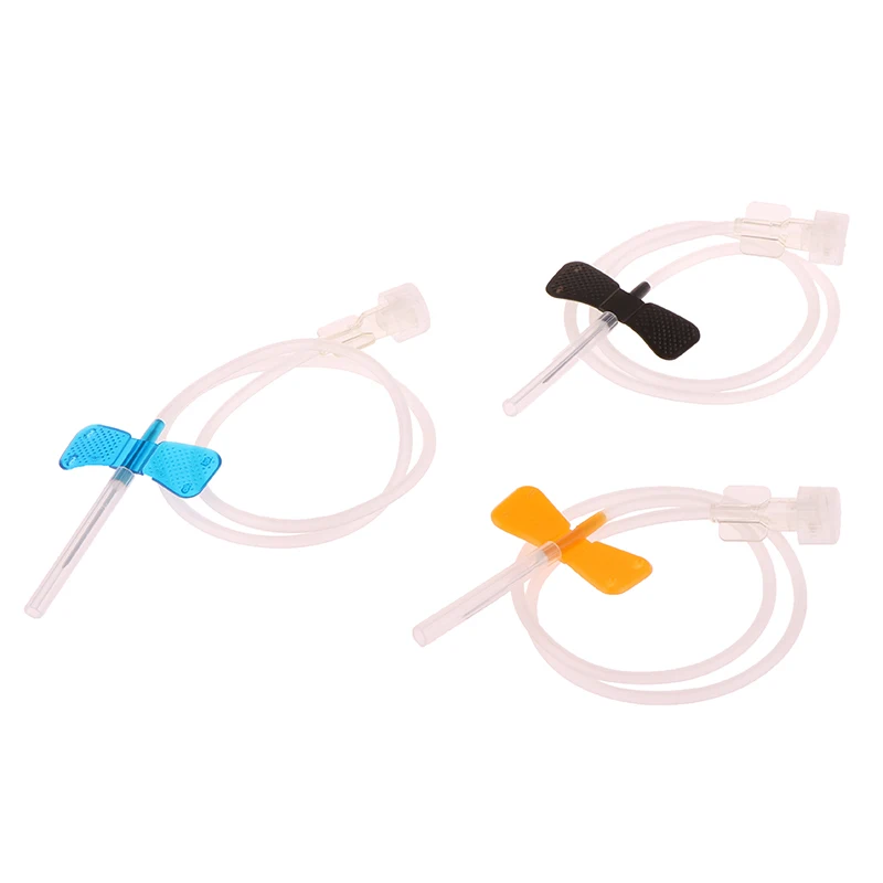 Disposable Sterile Scalp Vein Set Pet Scalp Vein Butterfly Needle With Double Wings For Infusion Set