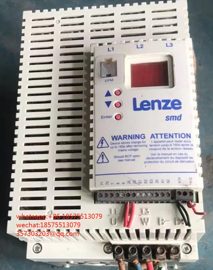 Inversor para LENZE ESMD752L4TXA, 7,5 kW, 1 pieza