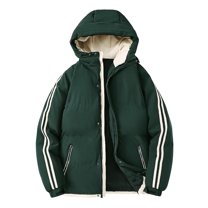 سترة رجالية شتوية عصرية للرجال سترة واقية من الرياح سترة ملابس الشارع معطف خريفي مقاوم للرياح كاجوال دافئ Hombre جديد في الهواء الطلق #3