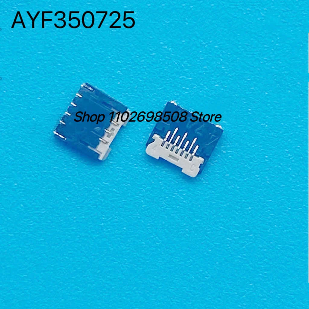 

5 pieces FFC and FPC connectors, , new and original AYF350725, 0.3mm pitch, 7 positions