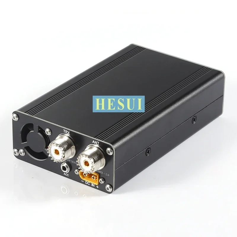 Microwave RF Micro PA50 50W 3.5MHz-28.5MHz Shortwave high frequency wave HF Power Amplifier SWR Meter LPF Filter autotransceive - view 3