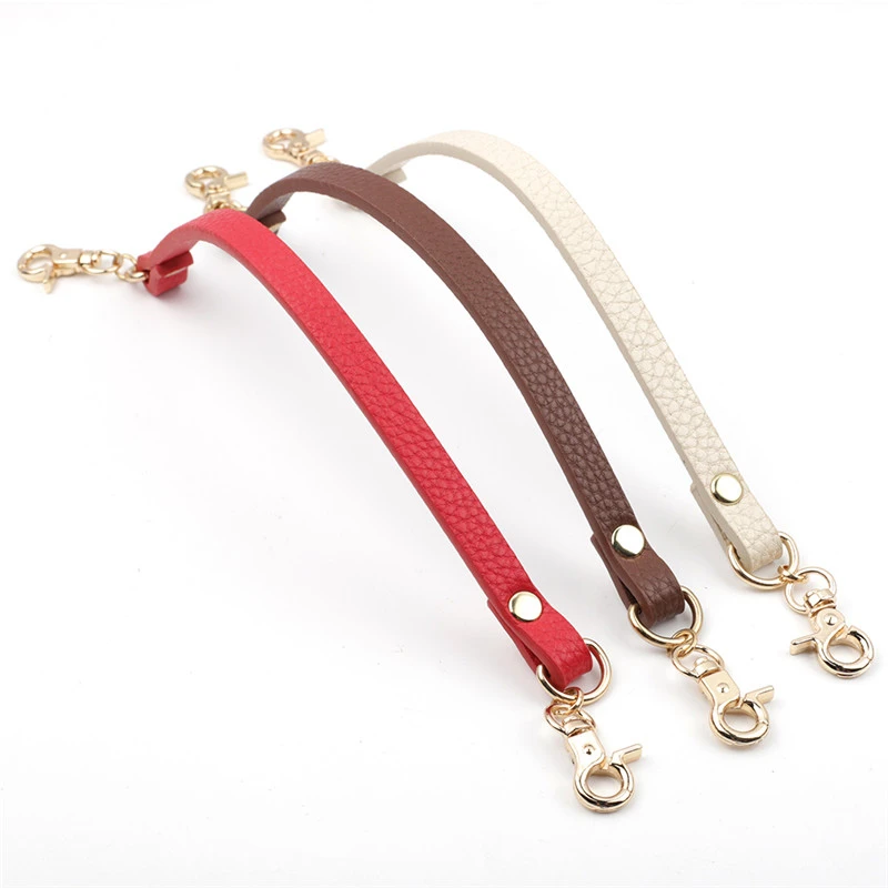 

PU Leather Women Handbag Handle Short Bag Strap Useful Replaceable Fashion Simple Solid Color Wide Shoulder Strap