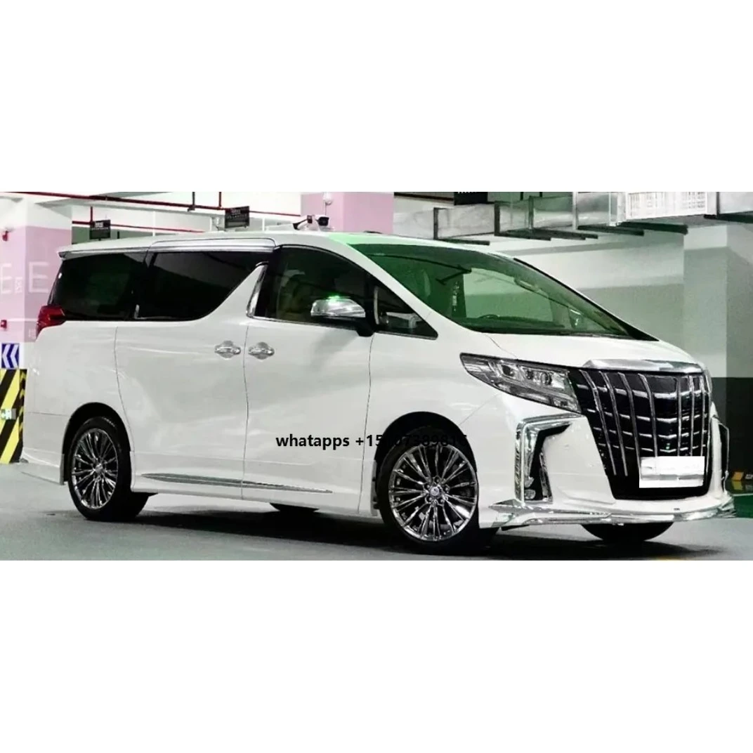 

High Quality Car Bumpers with Front Bumper Assembly with Grille and Front Lip for Alphard 2015-2018 Old Upgrade to New