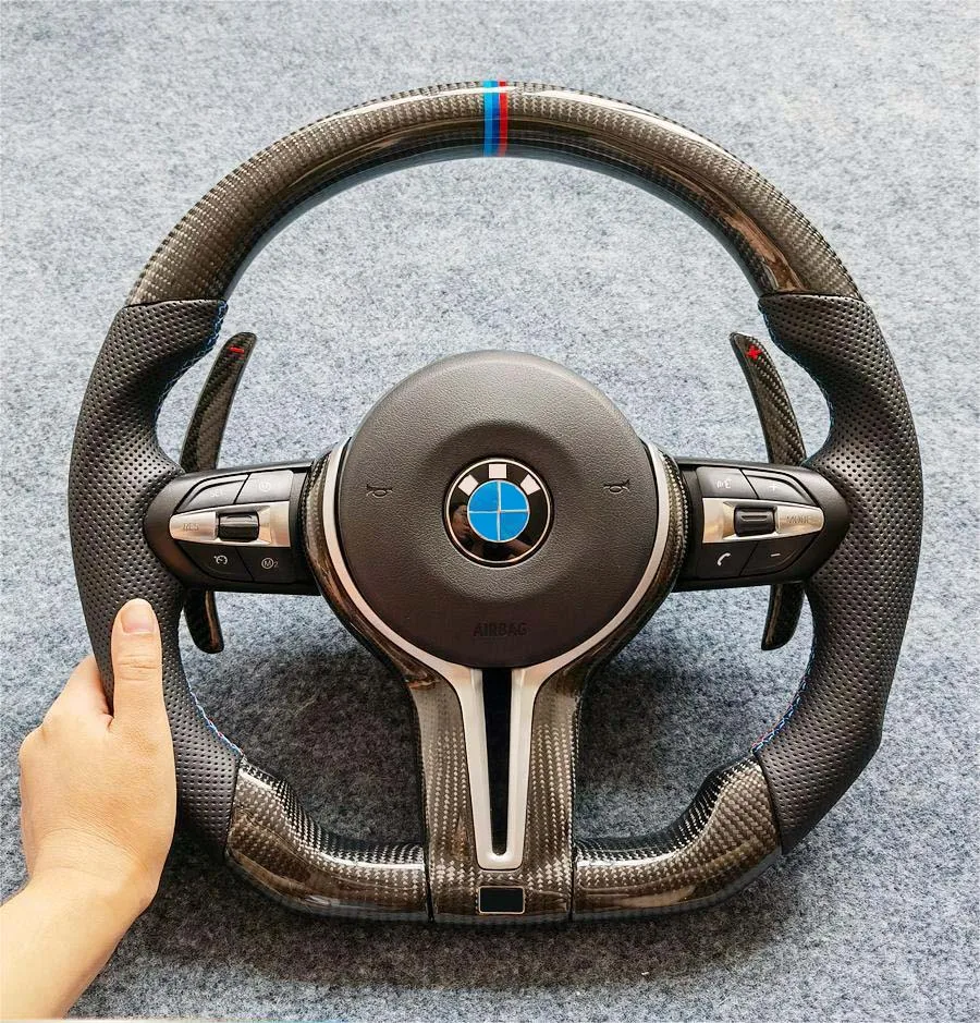 Steering Wheel Assembly Carbon Fiber for BM W 5 serie s 6 series gt X1 X5 X3 X6 Z4 M3 M6 E90 M5