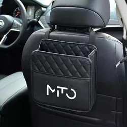 Car Back Seat Storage Bag Organizer Box Leather Car Seat Middle Storage Bag Auto Handbag For Alfa Romeo Mito Car Accessorie