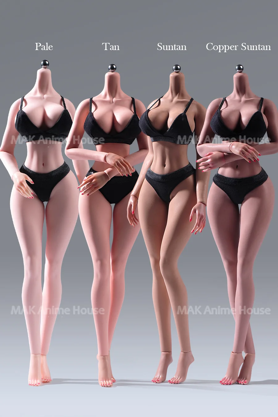 متوفر YM501 YM502 YM506 YM508 1/6 أنثى التفاصيل الفسيولوجية سلس الجسم 12 ''الجندي مرنة عمل الشكل دمية الجسم #3