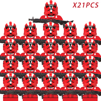 MOC Clone Troopers War Imperial Stormtrooper Doll Mini Anime Action Figures Building Blocks Bricks DIY Toys for KIDS gift