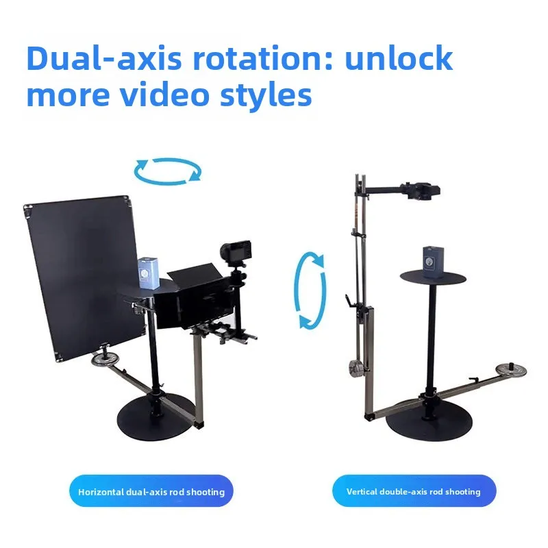 SLR camera mobile phone photography shooting table 360 ° still life surround shooting