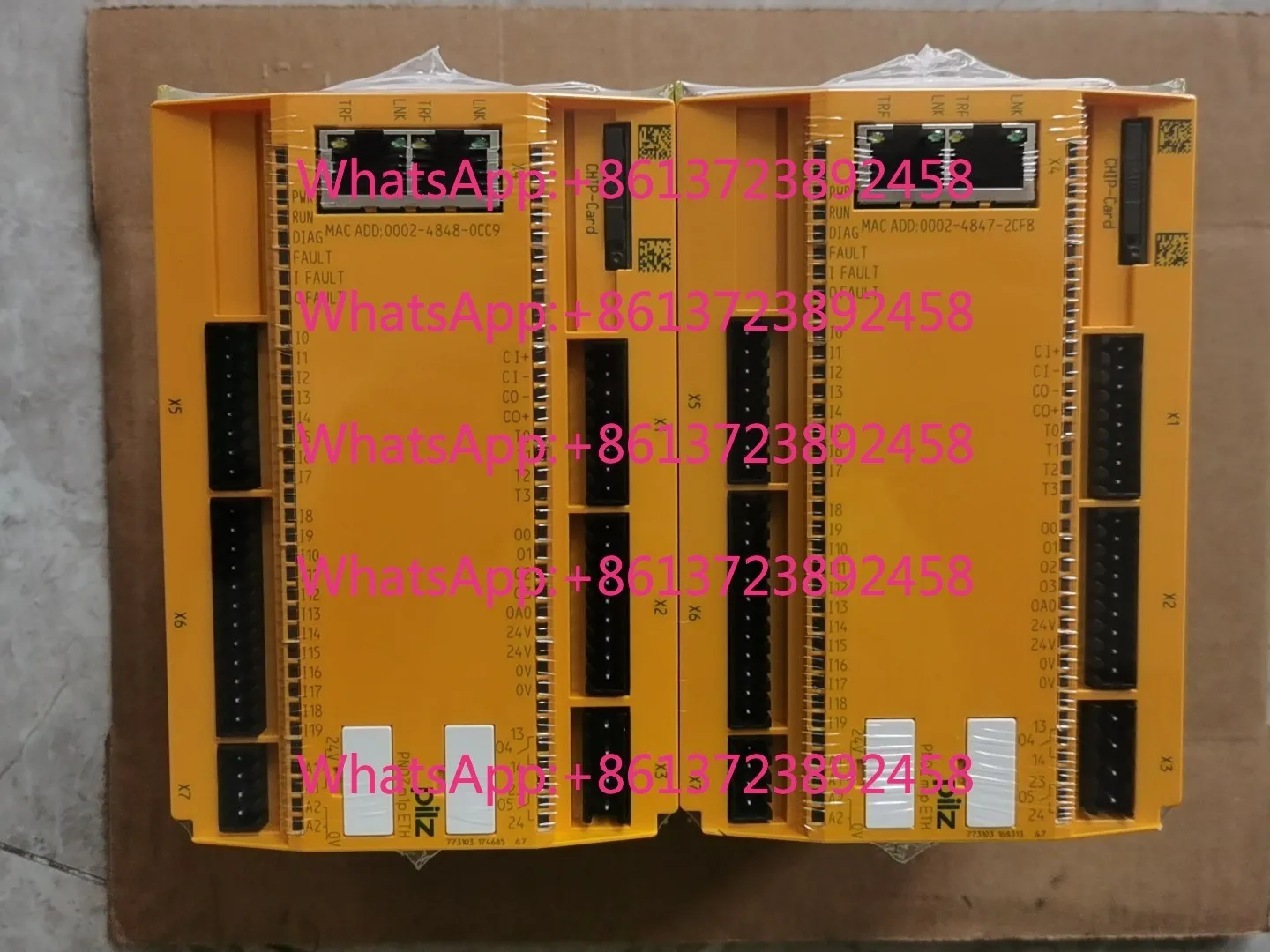 Pilz Pilz relay 773103, original genuine