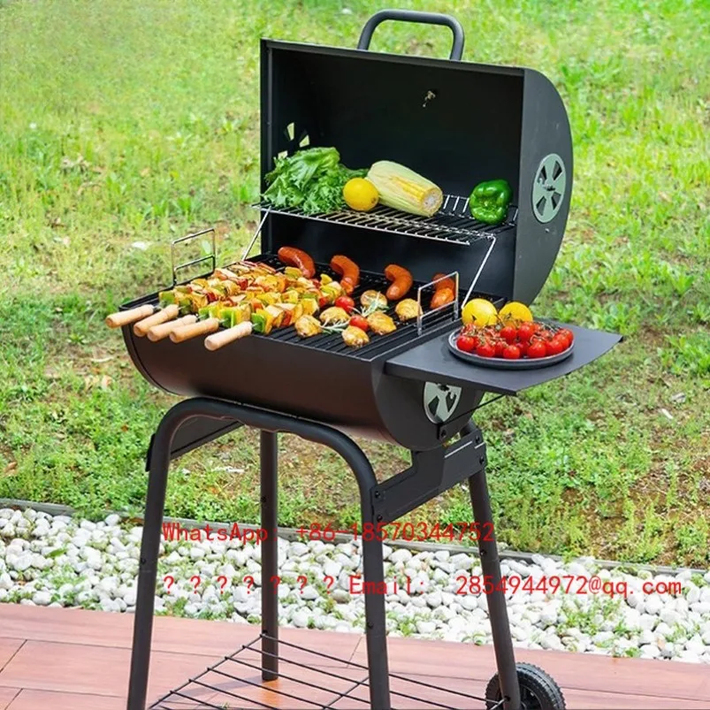 Outdoor Grill Household Patio Villa Grill American BBQ Removable Grill