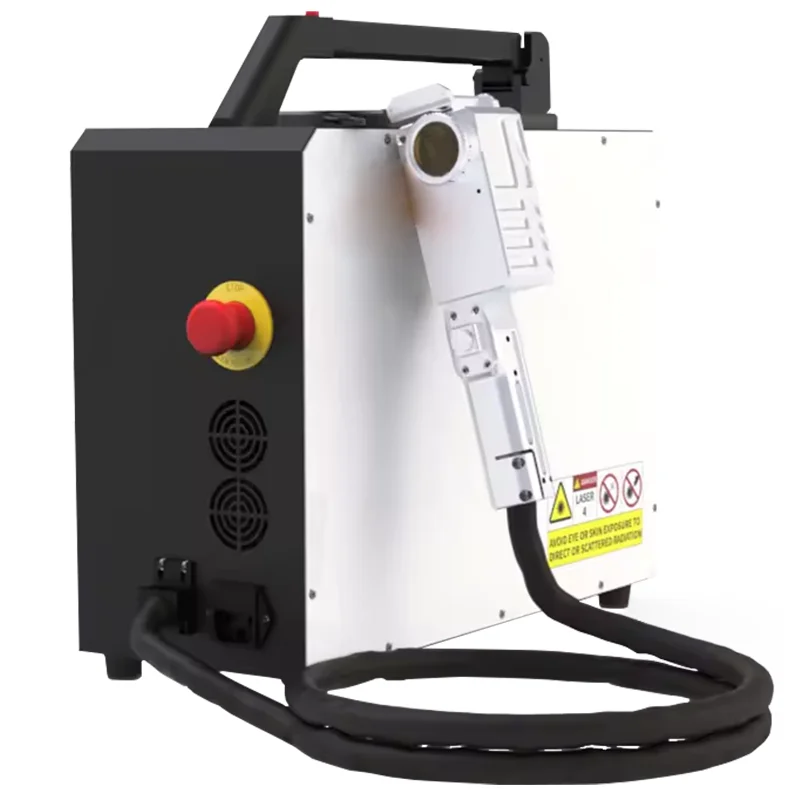 

Pulse Laser Cleaning Machine JPT 100w Portable Laser Cleaner Rust Oil Ink Removal for Metal Wood Stone