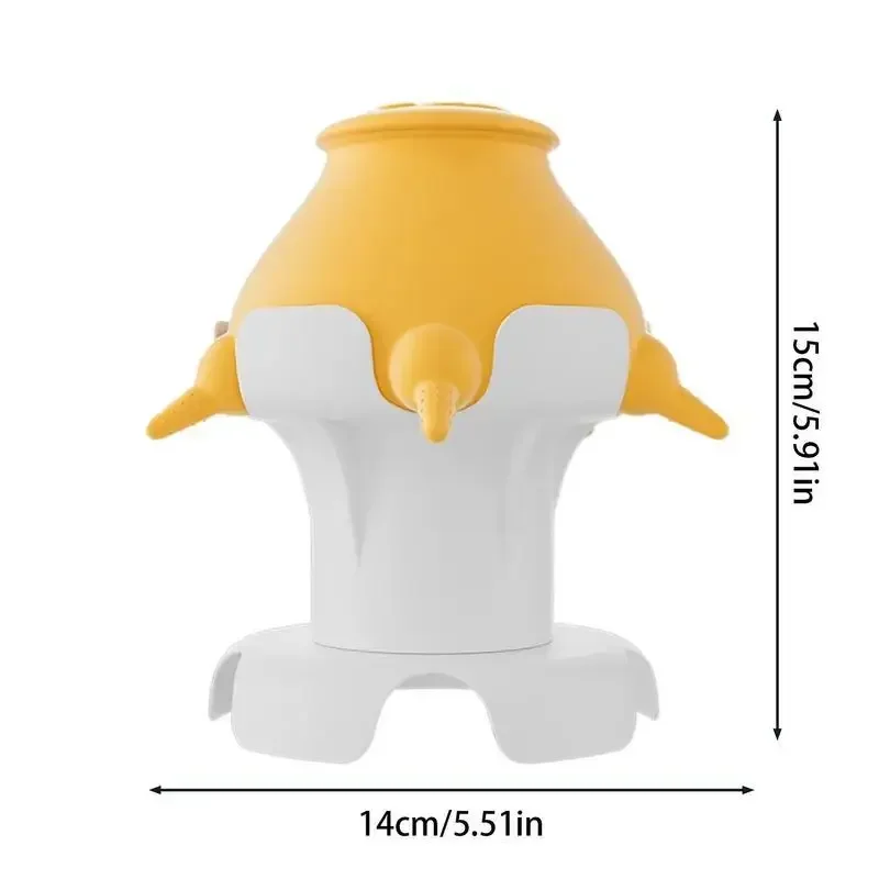 New 240ml Baby Pet Mlik Feeder with 4 Teats Puppy Bottles Silicone Puppies Milk Feeder for Kittens Puppies Rabbits Cat Dog Bowls