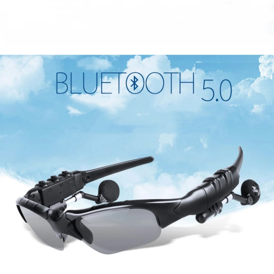 Sports Stereo Wireless Bluetooth Cycling Sunglasses 5.0 Headset Telephone Polarized Driving Sunglasses/mp3 Riding Eyes Glasses