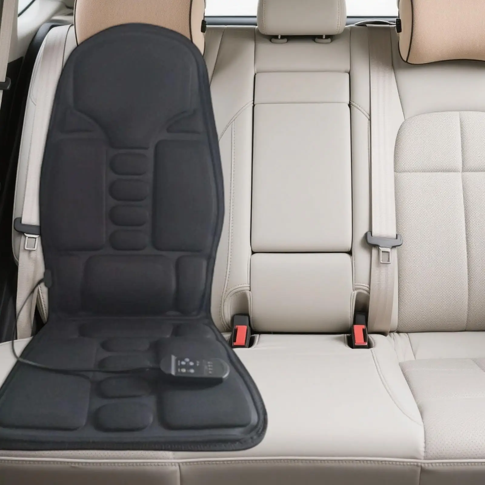 

Cordless Electric Massage Cushion Full-Body Heating Massage Seat Cushion Car Cervical and Shoulder Cushion for Muscle Relaxation