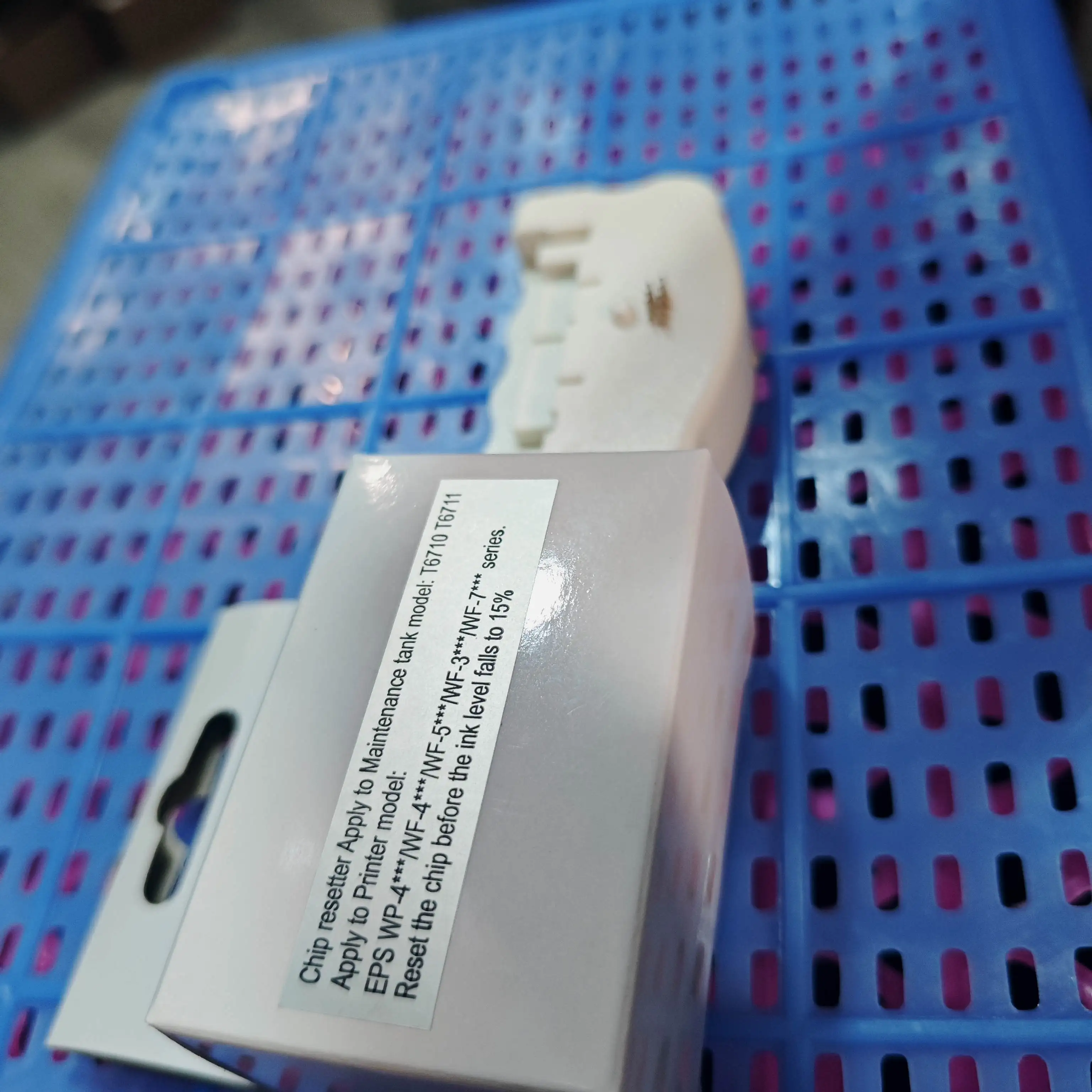 

T6710 T6711 Maintenance box Chip Resetter For Epson WF 7720 7715 7710 7210 7110 7610 7620 3620 3640 L1455 Waste Tank