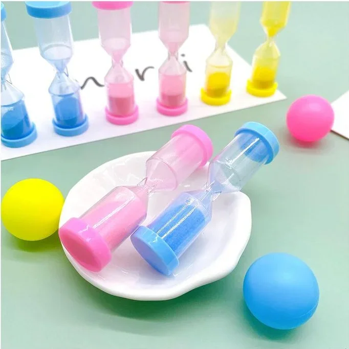 

3 шт. Новые забавные детские Мини Песочные часы ностальгические игрушки студенческий таймер настольное украшение маленькие украшения подарок на день рождения