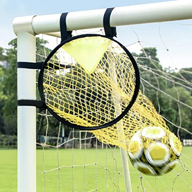 

2pcs Top Bins Soccer Target Goal Soccer Goal Target Net Soccer Accuracy Training Equipment Trainer Gifts Adjustable