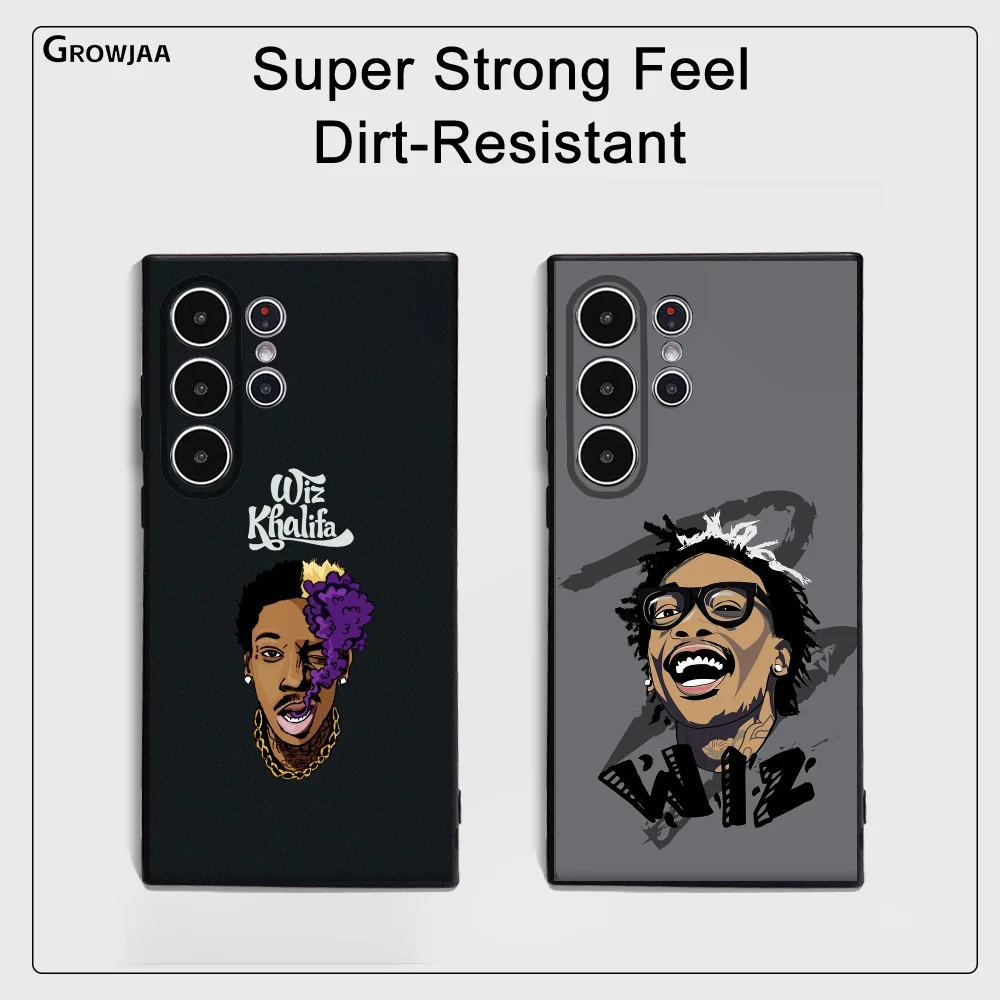 

Art W-wizs K-Khalifas Phone Case Samsung Galaxy S25 S24 S22 S23 Ultra S21 S20 Plus 5G Frosted Non-Slip Full Cover Soft Case