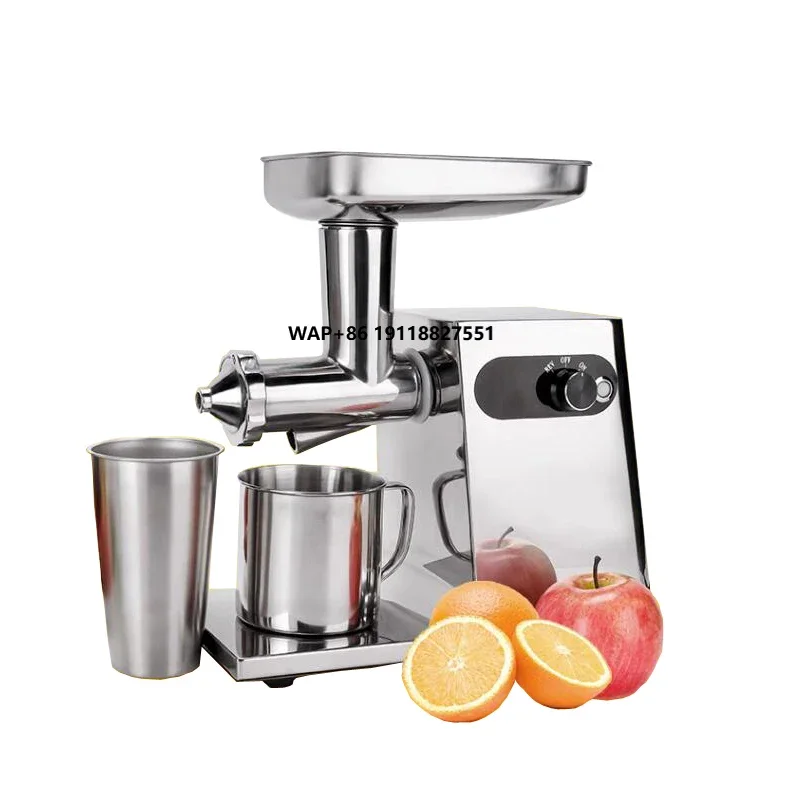 Multifunction All Stainless Steel Fruit Juicer Machine Drink Shop Vegetable Juicer Machine Home Use Sugar Cane Apples Juicer
