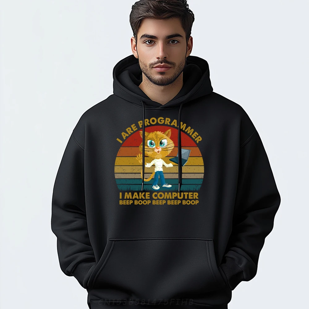 I Are Programmer I Make Computer Beep Boop Funny Cat Hiphop Streetwear Man Clothes
