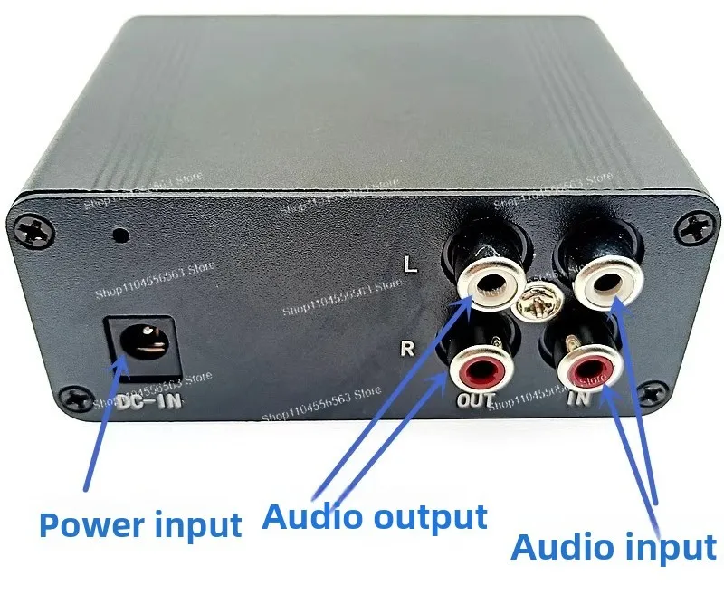 NE5532 OPA1612 Предусилитель Усиление аудиосигнала Внешний одиночный источник питания Готовая машина