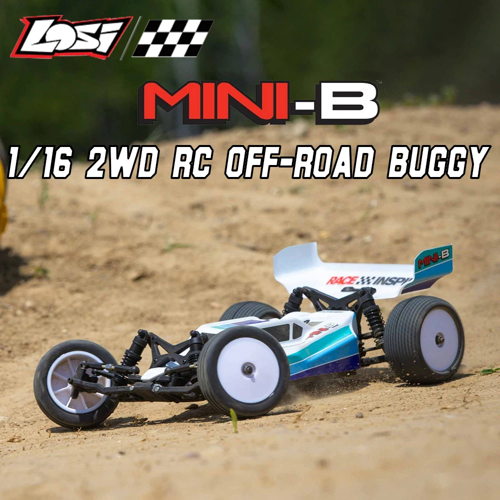 

LOSI Mini-B 2WD Brushless Off-road Buggy RTR 1/16 RC Remote Control Electric Model Car Adults Children Toys