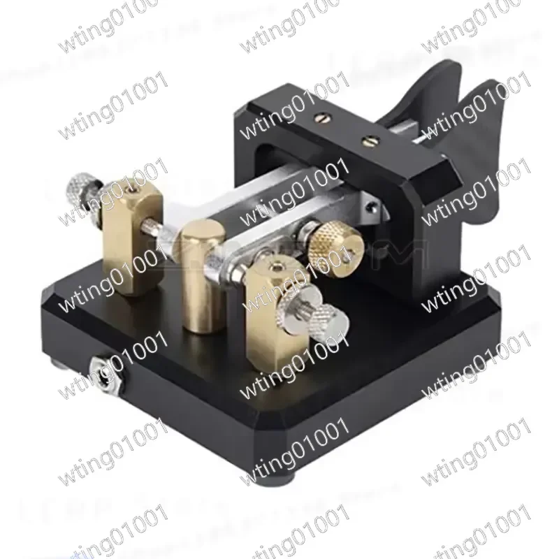for 3.5mm Interface Morse Code Key Dual Paddle Automatic CW Shortwave Telegraph Tapper