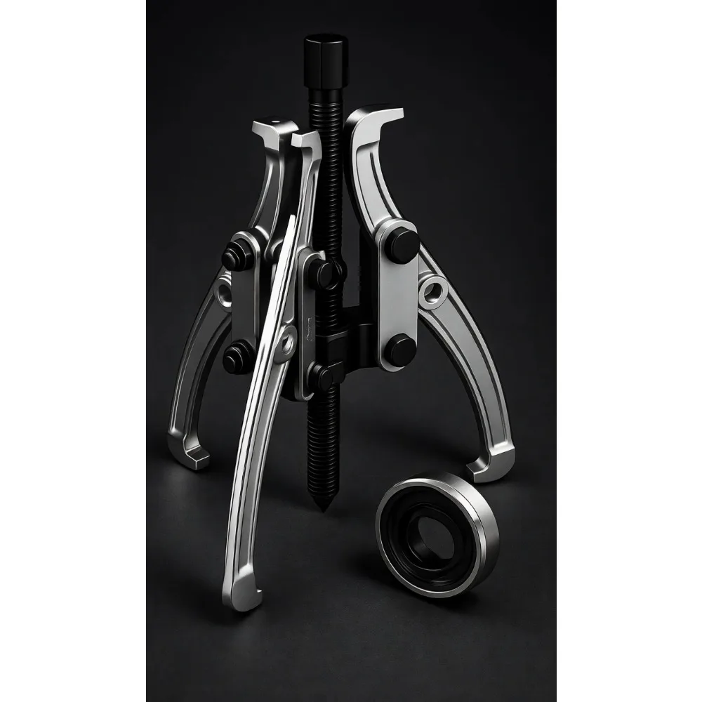 

8-дюймовый 3-захватный съемник шестерен для шкивов, подшипников, маховиков, из стали CR-V, требует сборки