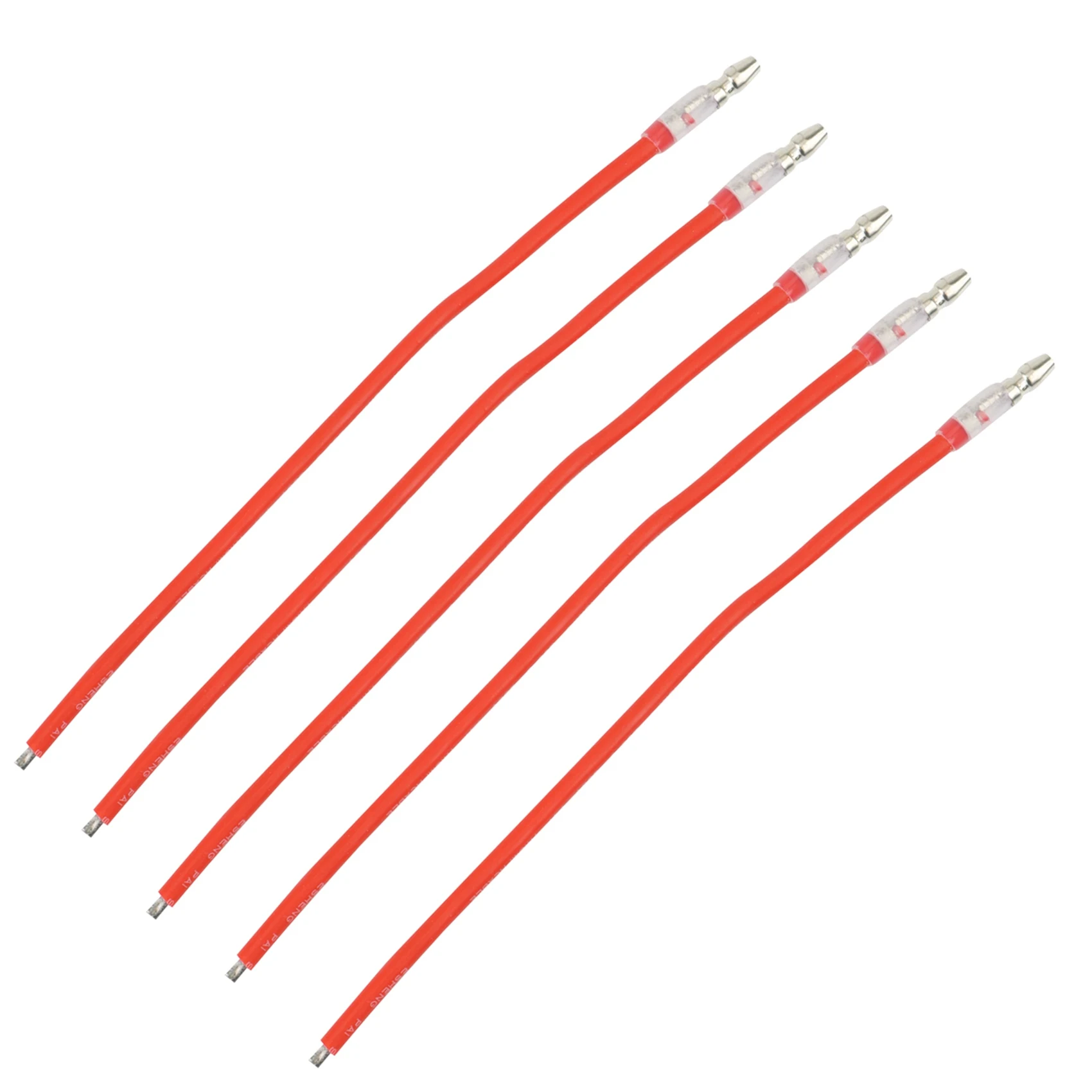 10Pcs 16AWG Silicone Wire with 4.0Mm Male Plug Length 10Cm for 380 390 540 550 775 795 Brushed Motor Connection Cable