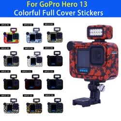 For GoPro Hero 13 Sports Camera Stickers Waterproof Anti-scratch Colorful Protective Film Personality Refit Decal Skin Accessory