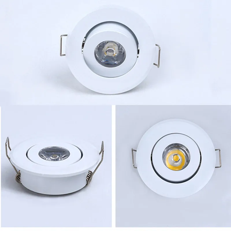 LED Mini do sufitu LED Spot Llight 3W LED oprawa wpuszczana AC85-265V miniownlight szafka lampa punktowa