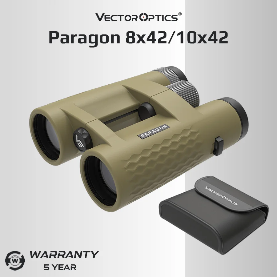 Paragon 10X42 Hd Binoculars Fmc Dielectric Coated Ip67 Waterproof Nitrogen Filled Roof Prism for Bird Watching Hiking Hunting