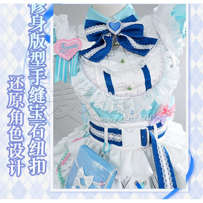 Mayuzumi Fuyuko コスプレ衣装アニメ THE IDOLM@STER SHINY COLORS ハロウィンカーニバルガールスイートロリータドレス小道具ウィッグ新しいセット