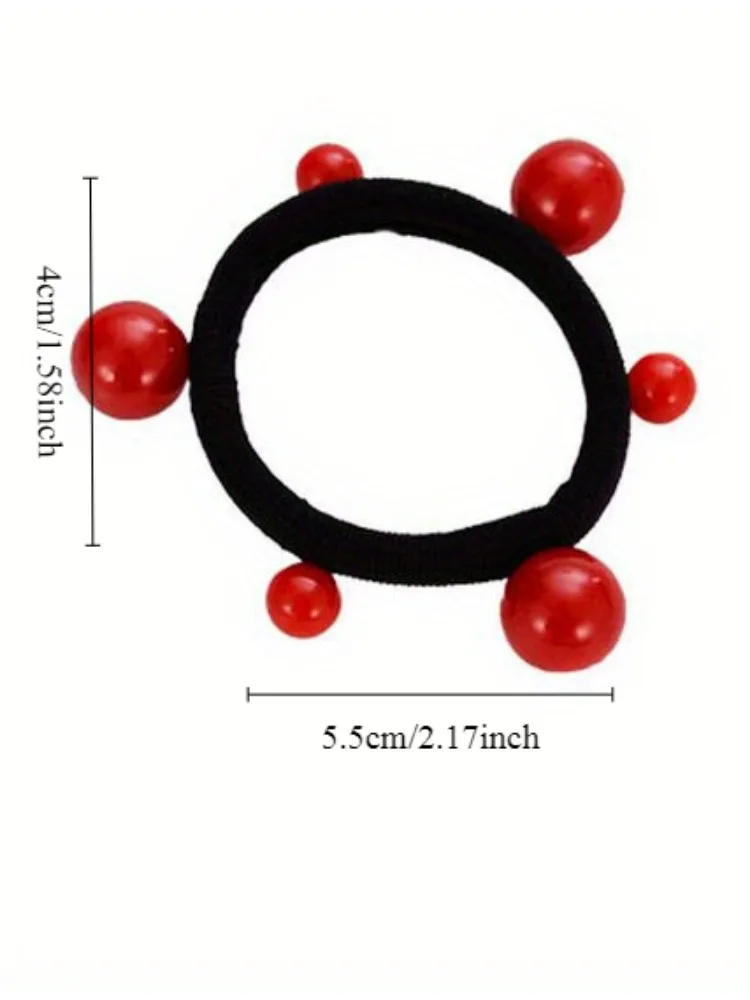 Ensemble complet d'accessoires CÔTÉ cinelle, fournitures de fête, cadeau d'anniversaire, jeu de simulation, rouge et noir, pois