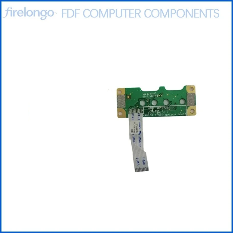 Placa de interruptor de alimentação para laptop HP CQ50 48.4H503.011, peça de reposição