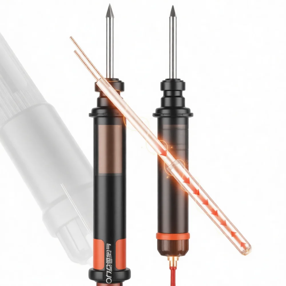 Intelligent Electric Soldering Iron Digital Adjustable Temperature Ceramic Heating Household Repair Welding Tool Precision