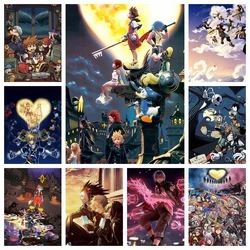 Kingdom Hearts 5D DIY AB Diamond Painting Mosaic Disney Video Game Anime Cross Stitch Handmade Haft Home Decor Gift