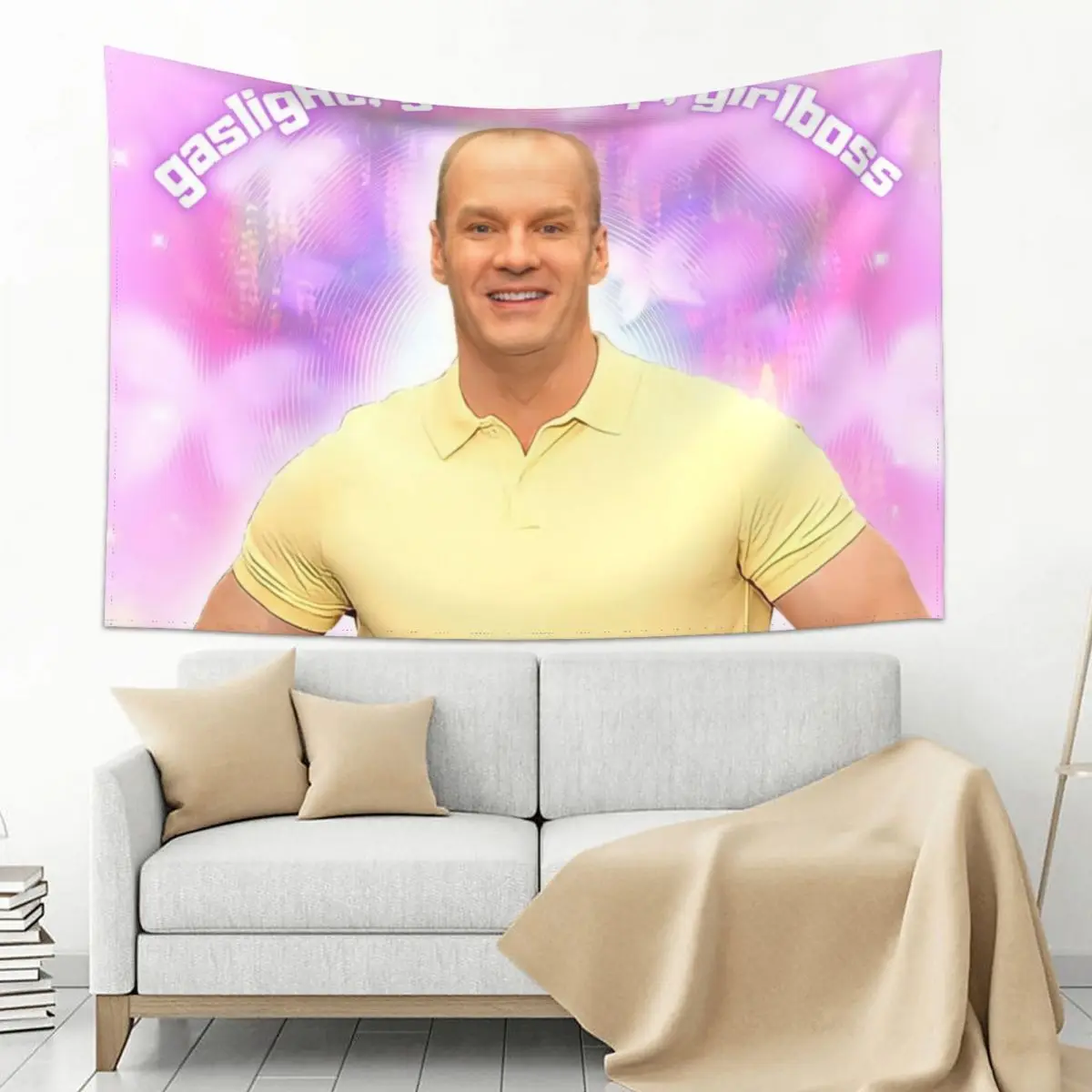 

Gaslight, Gatekeep, Girlboss Tapestry