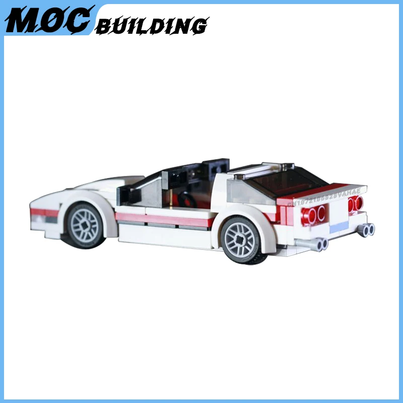 Moc Classic Tv City Vehicle A-Team Gmc Vandura Van Modelbouwstenen Hightech C4 Car Diy Geassembleerd Bakstenen Speelgoed Voor Jongen Cadeau