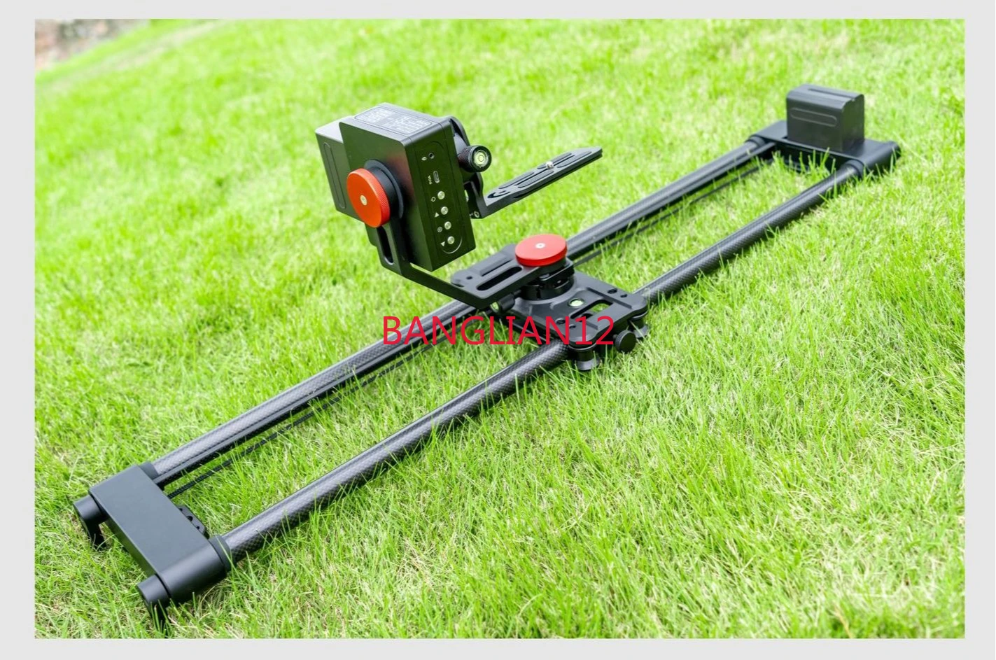 

SLR camera electric follow focus slide, camera dual-axis linkage radio electronic control track