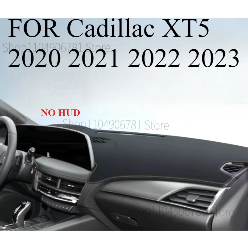 

FOR Cadillac XT5 2020 20212022 2023 NO HUD Car Dashboard Avoid light Pad Instrument Platform Desk Cover Mats Carpets Accessories