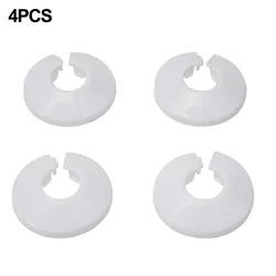 4pcs 15mm Radiator Pipe Collars Cover Floor Decorative Radiator Escutcheon Water Pipe Cover For Wall Duct Faucet Accessories