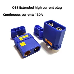 QS8 long modified anti-spark large current plug electric vehicle lithium battery plug