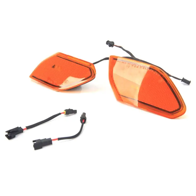 

Powerful Led Front Side Marker Light Turn Signal Lamp Round Eyebrow Side Lamp For Jeep Wrangler JL 2018+