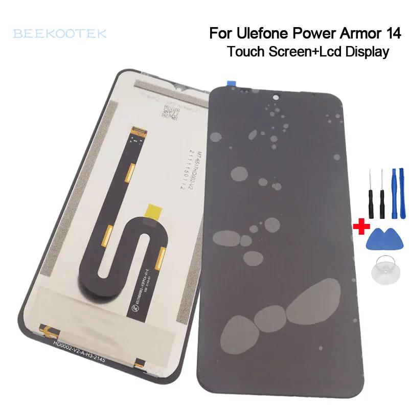 New Original Power Armor 14 LCD Display+Touch ScreenDigitizer Assembly Repair Replacement Accessories For Ulefone Armor 14 Phone